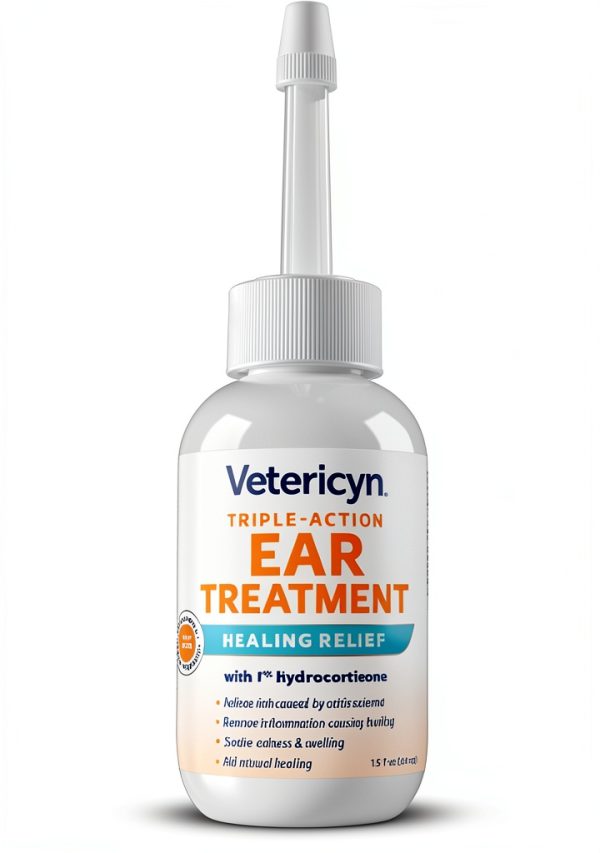Vetericyn Dog Ear Treatment Hydrocortisone Otizyme Relief-1