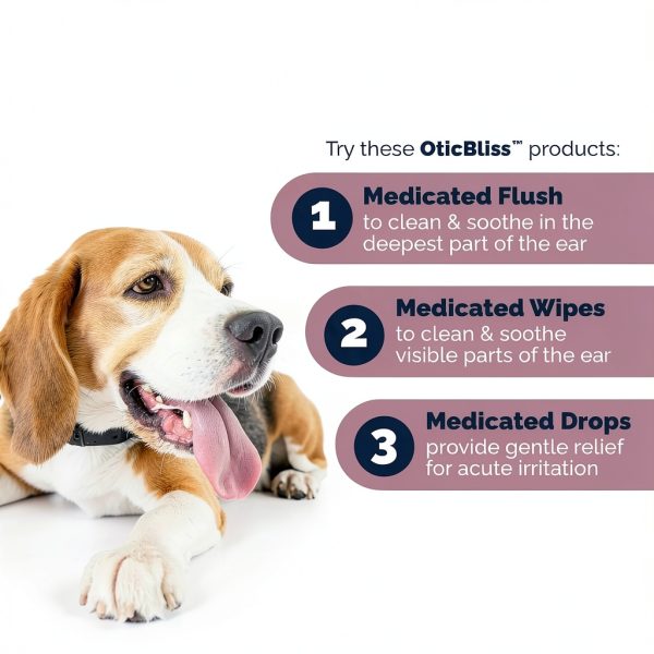 Oticbliss Dog Ear Cleaner Chlorhexidine Ketoconazole-7
