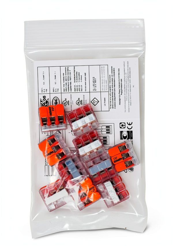 WAGO 221-613 Lever-Nuts 10AWG Terminal Blocks Electrical-4
