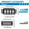 GLOSO Stainless Terminal Block 600V 30A Industrial-4