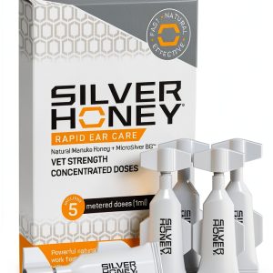 Silver Honey Ear Drops for Dogs Cats Itchy Ears W F Young-0