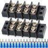 GUBCUB Terminal Block Kit 20A Dual Row Screw Connectors-0