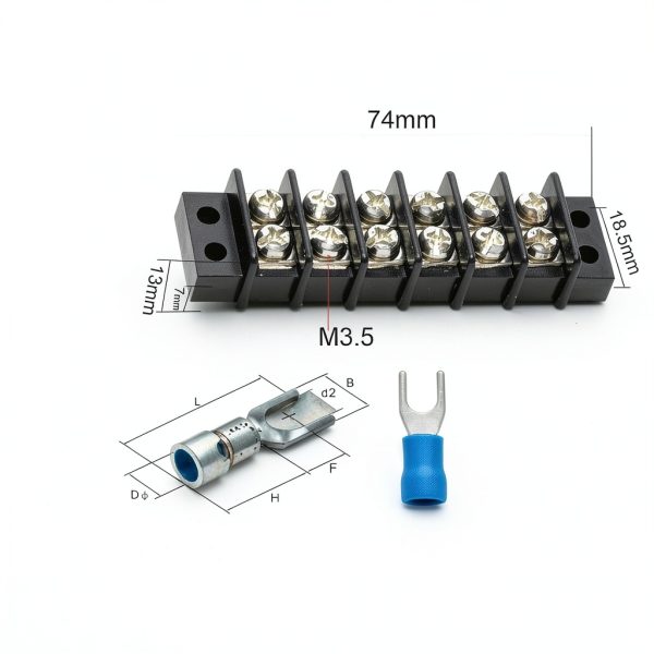 MILAPEAK Terminal Block 20A Circuits Electrical Connector-1