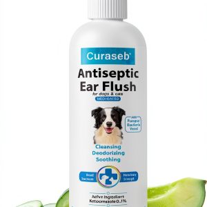 Curaseb Dog Cat Ear Wash Cleaner Vet Formulated USA Made-0