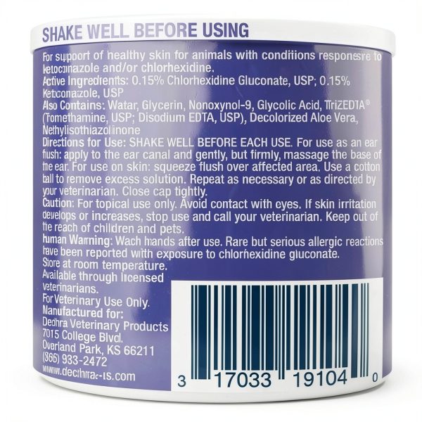Dechra Multicleanse Ear Flush Dogs Cats Preservative Free-1