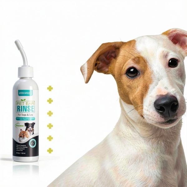 MEDUWEDU Dog Ear Cleaner Unscented 4 FL Oz Pet Care-1