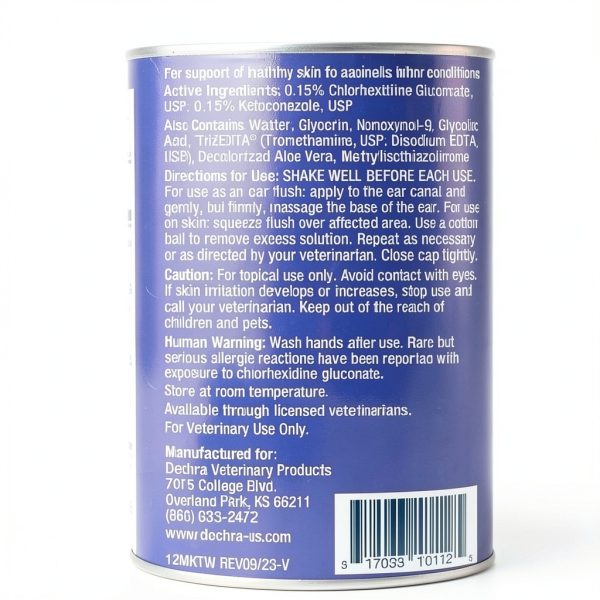 Dechra Multicleanse Ear Flush Dogs Cats Antimicrobial-1