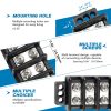 GLOSO Stainless Terminal Block 600V 30A Industrial-3