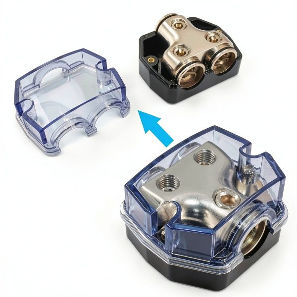 Bonsicoky Distribution Block 0 Gauge Alloy Cover Automotive-3