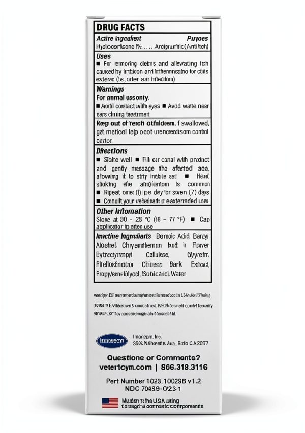Vetericyn Dog Ear Treatment Hydrocortisone Otizyme Relief-4