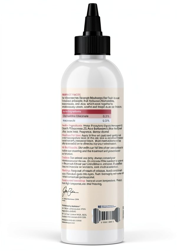 Oticbliss Dog Ear Cleaner Chlorhexidine Ketoconazole-2