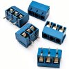 KeeYees 2 Pin 3 Pin 5mm Terminal Blocks 10A 300V-1