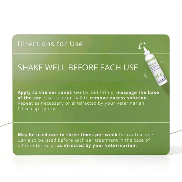 Dechra Ear Cleanser for Dogs Cats Debris Removal EKW-3