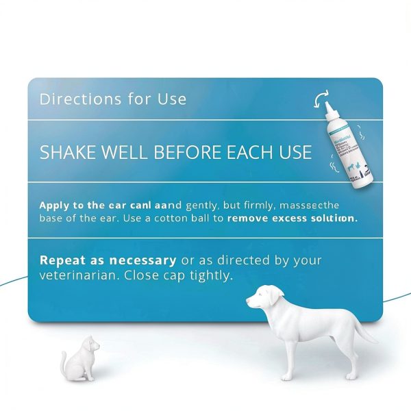 Dechra Ear Cleanser for Dogs Cats Routine Drying Degreasing-3