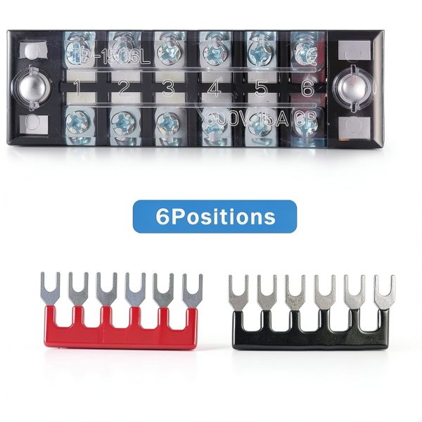 ElvesHome Terminal Block Polycarbonate Flame Retardant-2