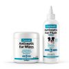 Curaseb Dog Cat Ear Wipes Cleans Deodorizes Vet Formulated-2