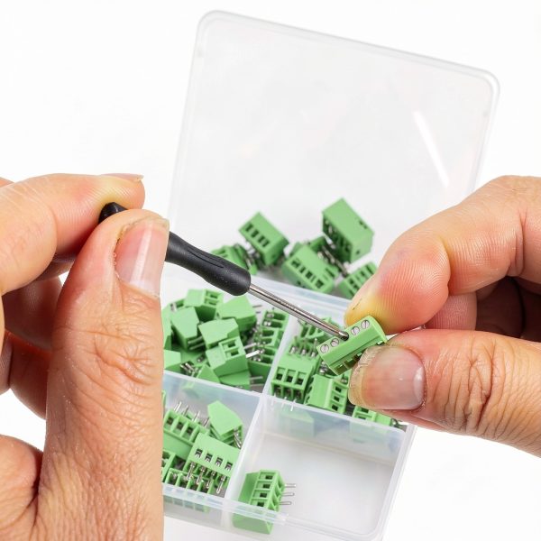 Minidodoca Terminal Block Connector 52pcs Kit 6A 150V-3