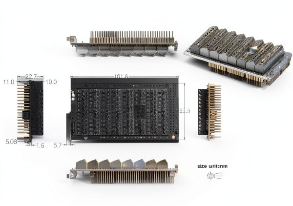 Xiken Terminal Block Breakout Shield for Arduino Mega 2560-5