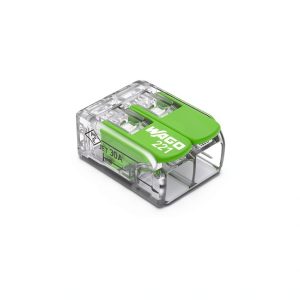 WAGO 221 Green Splicing Connector Sustainable Electrical-0
