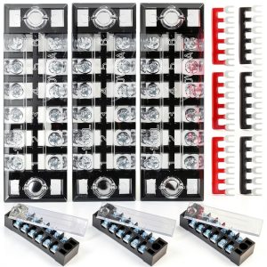 ElvesHome Terminal Block Polycarbonate Flame Retardant-0