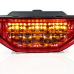 YJGZSVK Waterproof LED Tail Light for Honda TRX250TE-0