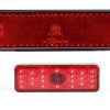 Yosoo Health Gear Red Universal Motorcycle Tail Brake Light with Turn-4