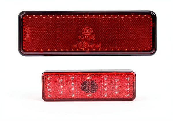Yosoo Health Gear Red Universal Motorcycle Tail Brake Light with Turn-4