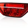 YJGZSVK Waterproof LED Tail Light for Honda TRX250TE-2