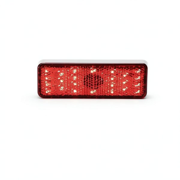 Yosoo Health Gear Red Universal Motorcycle Tail Brake Light with Turn-2
