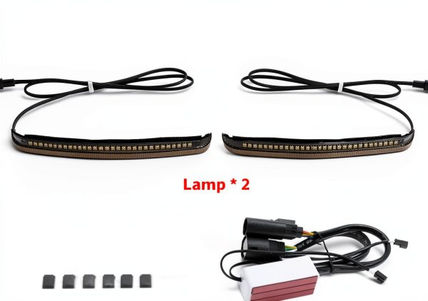 HCmotorku LED Rear Light Smoked Lens Waterproof-5