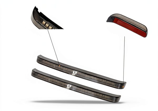 HCmotorku LED Rear Light Smoked Lens Waterproof-6