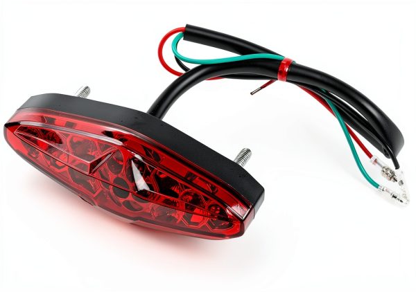 LED Motorcycle Tail Light Keenso Waterproof Rear Lamp 12V Universal-0