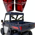 Polaris Ranger Tail Light Dasbecan Red LED Pair Waterproof Shockproof-0