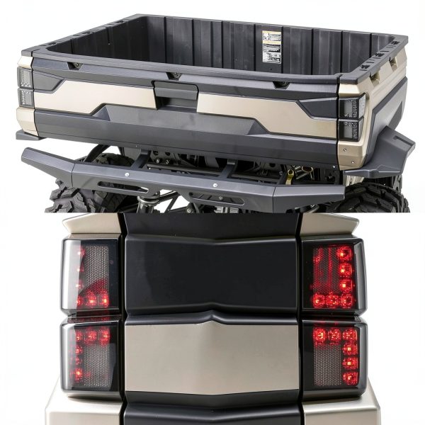 Polaris Ranger XP 1000 Tail Light Smoked Black LED by SAUTVS-2