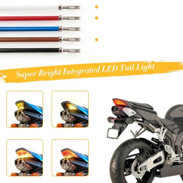 QUASCO LED Tail Light for Honda CBR600RR/CBR1000RR 12V Waterproof Rear-1