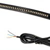 Wiipro Red Tail Light - Waterproof 3.2W Amber Lens Universal Fit-0