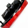 Caltric ATV Tail Light Red Waterproof 27W Polycarbonate LT112-FBAM3-3