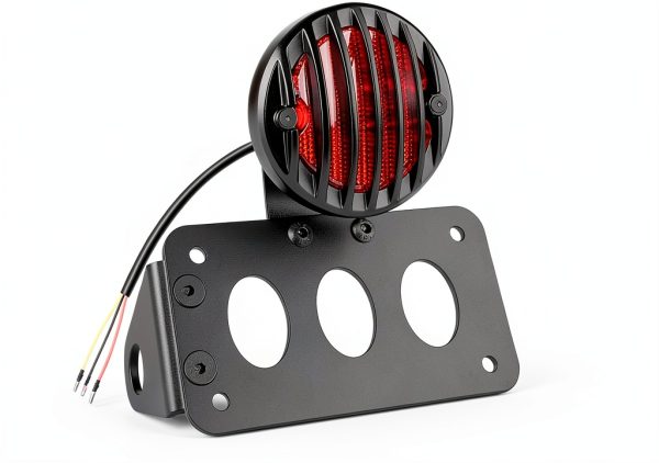Motorcycle LED Tail Brake Light Amazicha 1" Fit Waterproof Aluminum-7