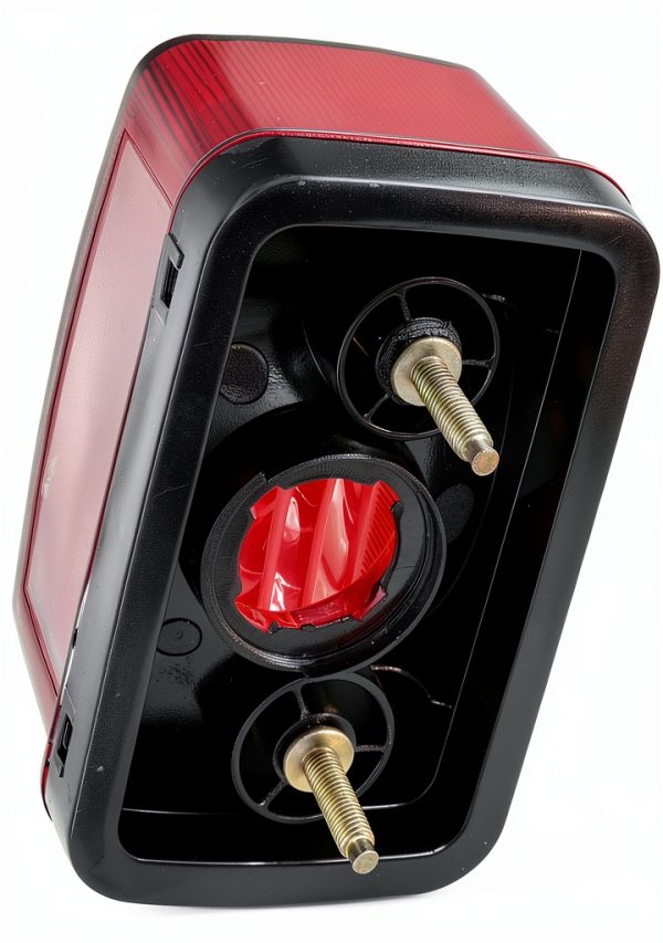 Caltric Rear Tail Light for Yamaha Powersports 350-700 Models Aluminum-6