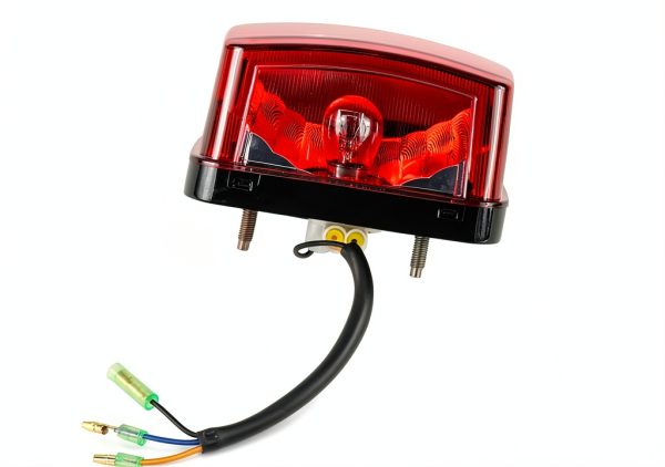 Caltric Rear Tail Light for Yamaha Powersports 350-700 Models Aluminum-3