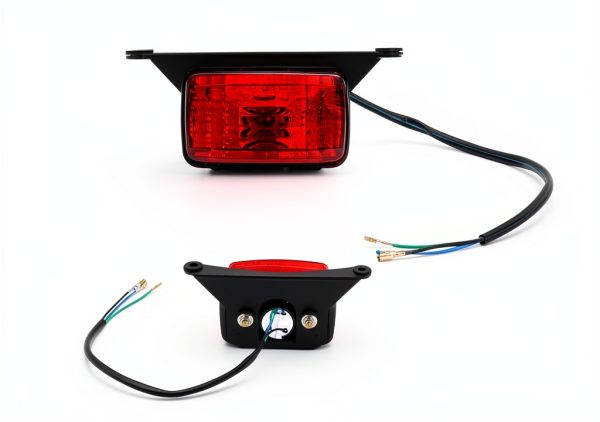 Yamaha ATV Brake Light Set Red/Black Waterproof by WIKIBB-1