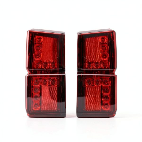 Polaris Ranger Tail Light Dasbecan Red LED Pair Waterproof Shockproof-1