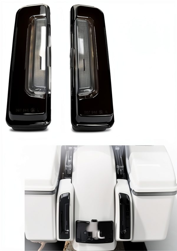 Zidirs Smoked Motorcycle Tail Lights - LED for Harley CVO 2023-2025-0