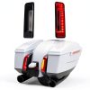 LED Tail Light LUXEMOTO Saddlebag for Harley Road Glide 2025 Smoked-0