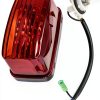 Caltric Rear Tail Light for Yamaha Powersports 350-700 Models Aluminum-5