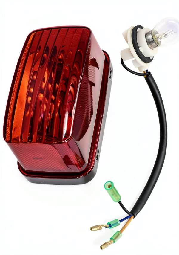 Caltric Rear Tail Light for Yamaha Powersports 350-700 Models Aluminum-5