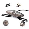 NTHREEAUTO LED Motorcycle Tail Light Smoked Lens 12V Waterproof-4