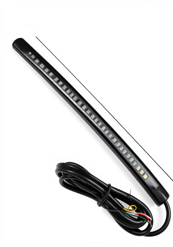 LED Tail Strip Light ZIMISI Red Amber Waterproof 7.87in-1