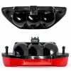 Caltric ATV Tail Light Red Waterproof 27W Polycarbonate LT112-FBAM3-1