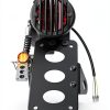 Amazicha LED Motorcycle Rear Tail Light 5W Waterproof Flat Curved 1in-0